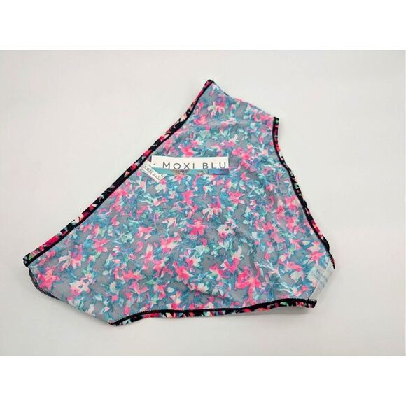 Womens Scoop Swim Bikini Bottom 3X Pink High Waist Cruise Resort Wear - Picture 6 of 11